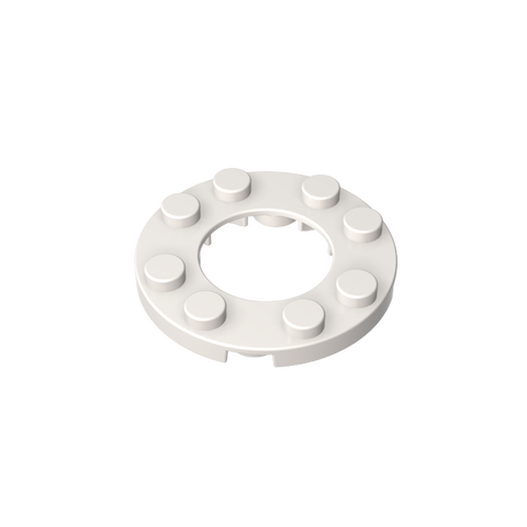 Gobricks,Plate Round 4 x 4 with 2 x 2 Hole,11833,28620,29337
