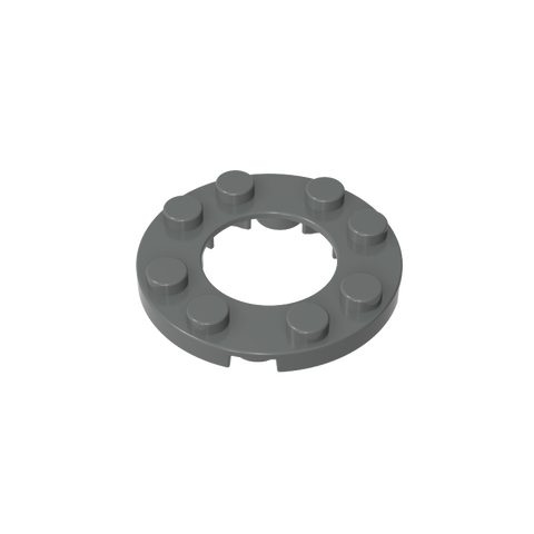 Gobricks,Plate Round 4 x 4 with 2 x 2 Hole,11833,28620,29337
