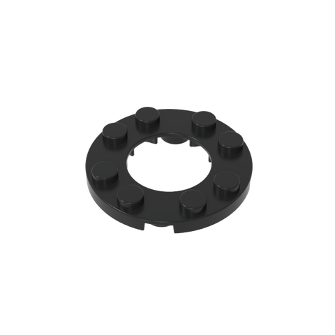 Gobricks,Plate Round 4 x 4 with 2 x 2 Hole,11833,28620,29337