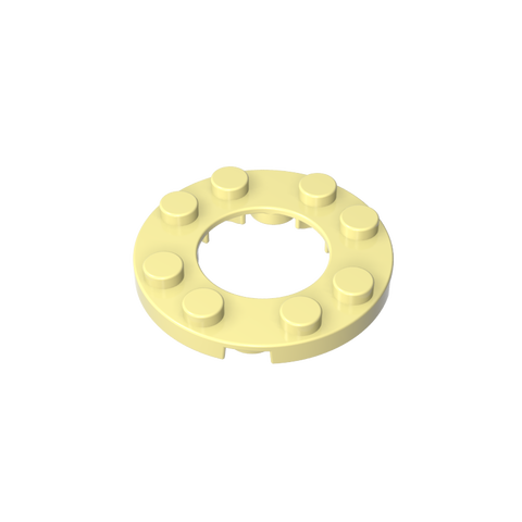 Gobricks,Plate Round 4 x 4 with 2 x 2 Hole,11833,28620,29337