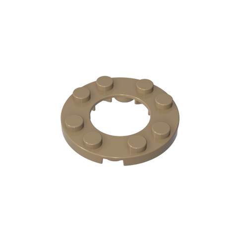 Gobricks,Plate Round 4 x 4 with 2 x 2 Hole,11833,28620,29337