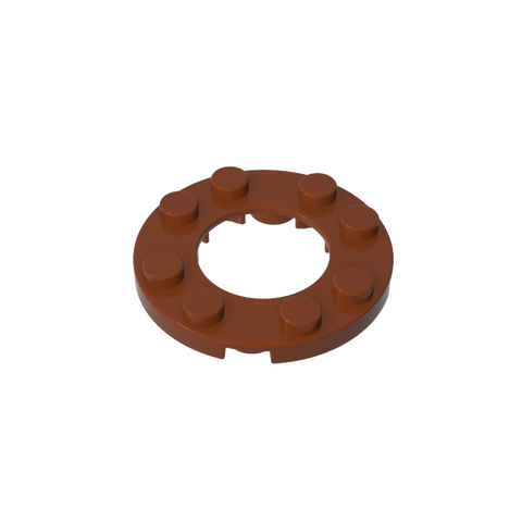 Gobricks,Plate Round 4 x 4 with 2 x 2 Hole,11833,28620,29337