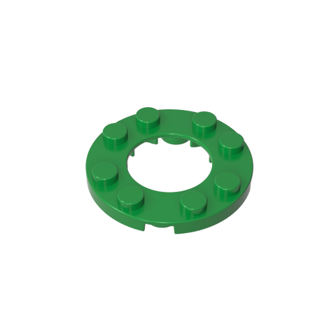 Gobricks,Plate Round 4 x 4 with 2 x 2 Hole,11833,28620,29337
