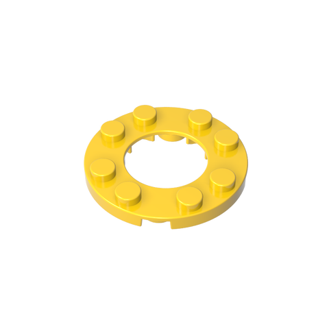 Gobricks,Plate Round 4 x 4 with 2 x 2 Hole,11833,28620,29337