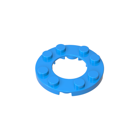 Gobricks,Plate Round 4 x 4 with 2 x 2 Hole,11833,28620,29337