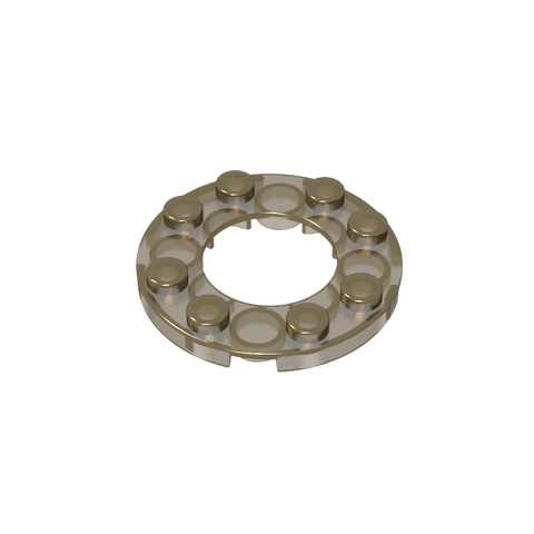 Gobricks,Plate Round 4 x 4 with 2 x 2 Hole,11833,28620,29337
