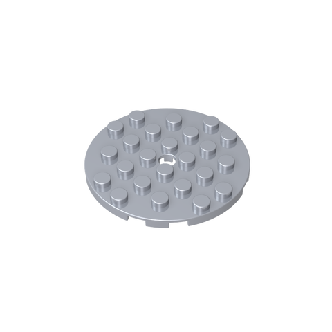 Gobricks,Plate Round 6 x 6 with Hole,11213
