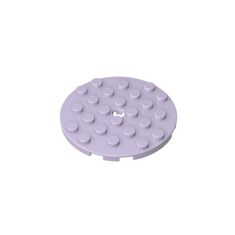 Gobricks,Plate Round 6 x 6 with Hole,11213