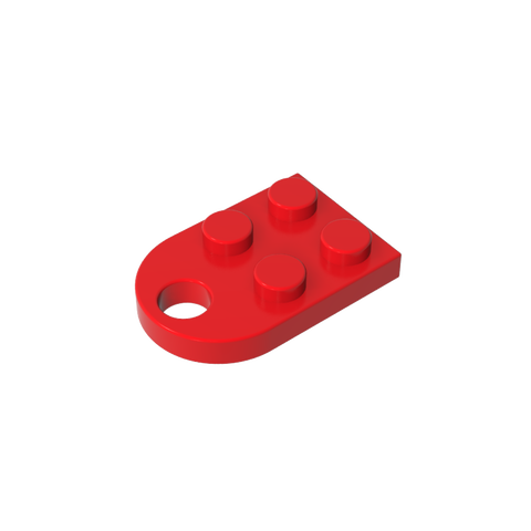 Gobricks,Plate Special 3 x 2 with Hole,3176