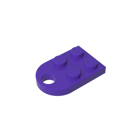 Gobricks,Plate Special 3 x 2 with Hole,3176