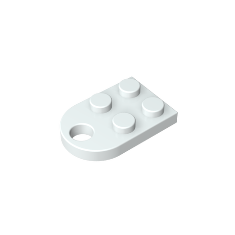 Gobricks,Plate Special 3 x 2 with Hole,3176