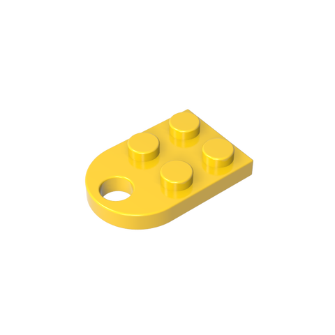Gobricks,Plate Special 3 x 2 with Hole,3176