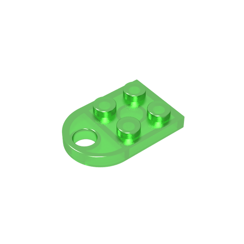 Gobricks,Plate Special 3 x 2 with Hole,3176