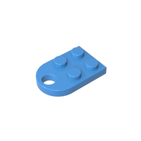 Gobricks,Plate Special 3 x 2 with Hole,3176