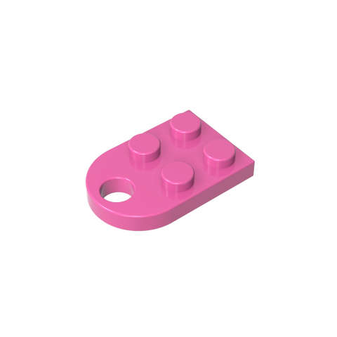 Gobricks,Plate Special 3 x 2 with Hole,3176