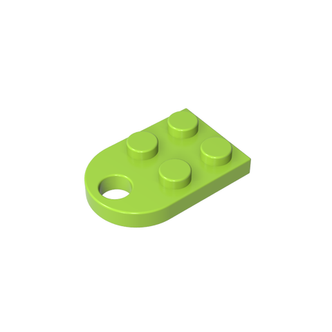 Gobricks,Plate Special 3 x 2 with Hole,3176
