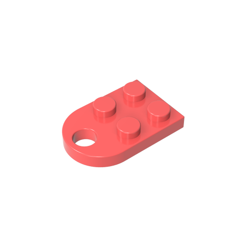 Gobricks,Plate Special 3 x 2 with Hole,3176