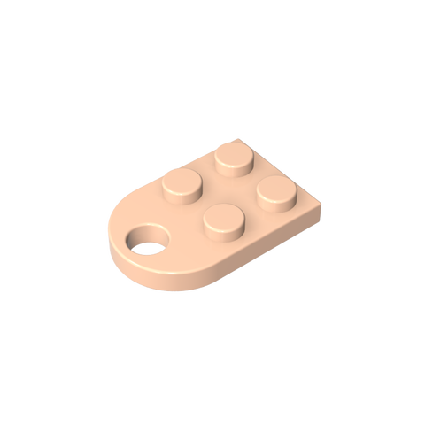 Gobricks,Plate Special 3 x 2 with Hole,3176