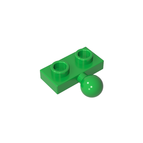 Gobricks,Plate Special 1 x 2 with 5.9mm Centre Side Towball,14417