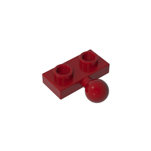 Gobricks,Plate Special 1 x 2 with 5.9mm Centre Side Towball,14417
