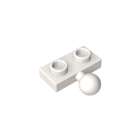 Gobricks,Plate Special 1 x 2 with 5.9mm Centre Side Towball,14417