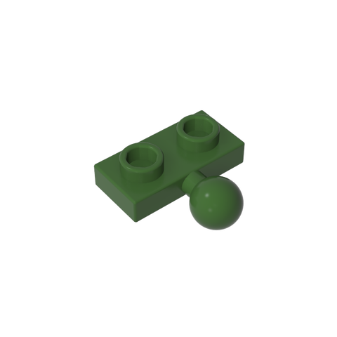 Gobricks,Plate Special 1 x 2 with 5.9mm Centre Side Towball,14417