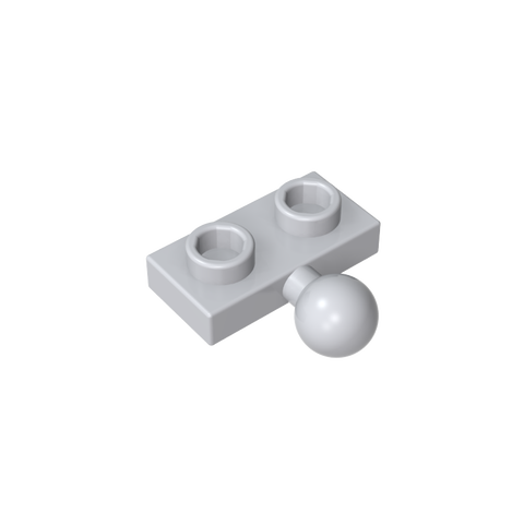 Gobricks,Plate Special 1 x 2 with 5.9mm Centre Side Towball,14417