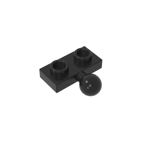 Gobricks,Plate Special 1 x 2 with 5.9mm Centre Side Towball,14417