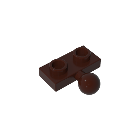 Gobricks,Plate Special 1 x 2 with 5.9mm Centre Side Towball,14417