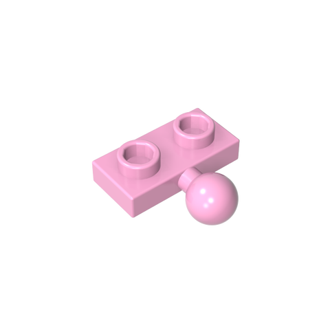 Gobricks,Plate Special 1 x 2 with 5.9mm Centre Side Towball,14417