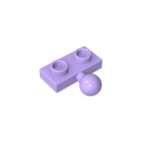 Gobricks,Plate Special 1 x 2 with 5.9mm Centre Side Towball,14417