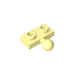 Plate Special 1 x 2 with 5.9mm Centre Side Towball ,14417