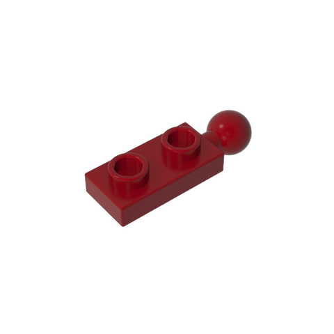 Gobricks,Plate Special 1 x 2 with End Towball,22890
