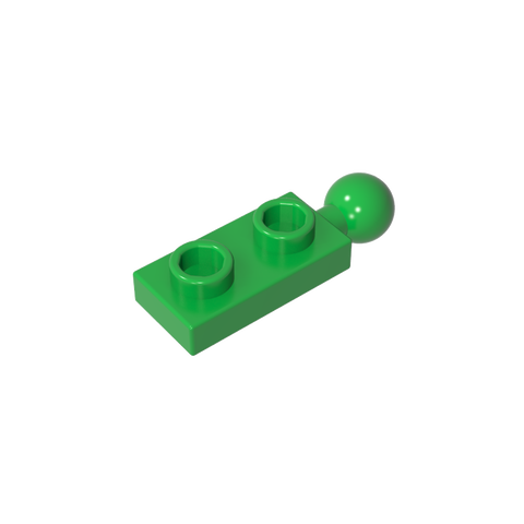 Gobricks,Plate Special 1 x 2 with End Towball,22890
