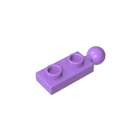 Gobricks,Plate Special 1 x 2 with End Towball,22890