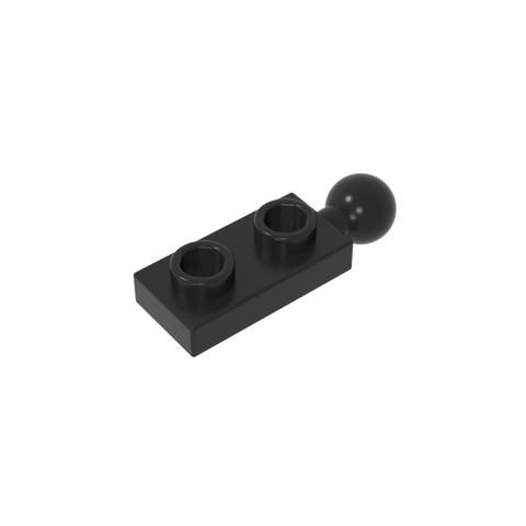 Gobricks,Plate Special 1 x 2 with End Towball,22890