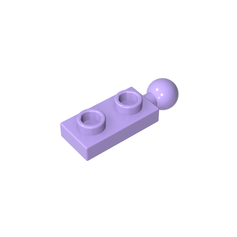 Gobricks,Plate Special 1 x 2 with End Towball,22890