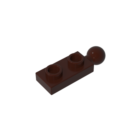 Gobricks,Plate Special 1 x 2 with End Towball,22890