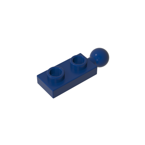 Gobricks,Plate Special 1 x 2 with End Towball,22890