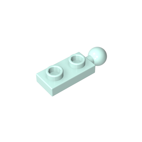 Gobricks,Plate Special 1 x 2 with End Towball,22890