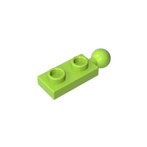 Gobricks,Plate Special 1 x 2 with End Towball,22890