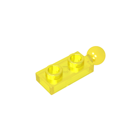 Gobricks,Plate Special 1 x 2 with End Towball,22890