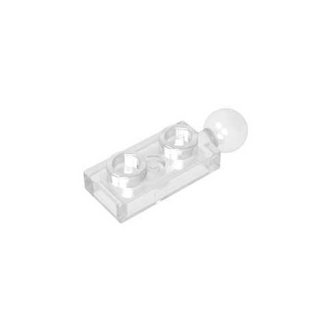 Gobricks,Plate Special 1 x 2 with End Towball,22890