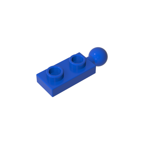 Gobricks,Plate Special 1 x 2 with End Towball,22890