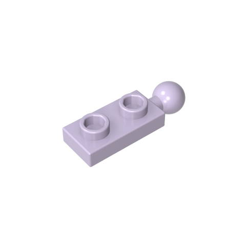 Gobricks,Plate Special 1 x 2 with End Towball,22890