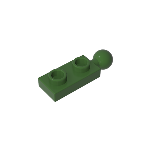 Gobricks,Plate Special 1 x 2 with End Towball,22890