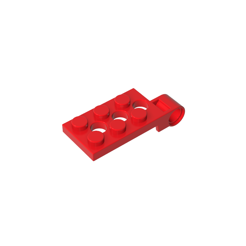 Gobricks,Hinge Plate 2 x 4 with Pin Hole - Top,98286,43045