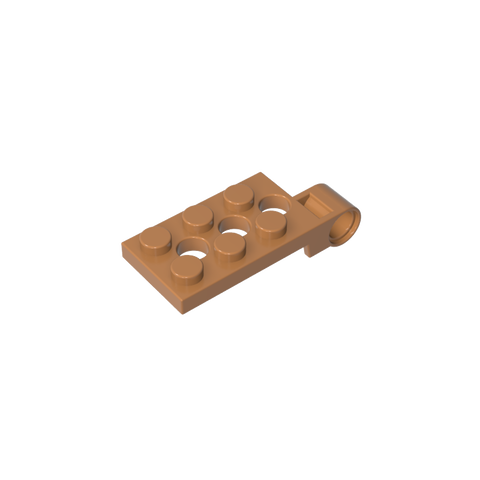 Gobricks,Hinge Plate 2 x 4 with Pin Hole - Top,98286,43045