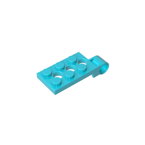 Gobricks,Hinge Plate 2 x 4 with Pin Hole - Top,98286,43045
