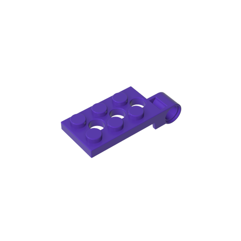 Gobricks,Hinge Plate 2 x 4 with Pin Hole - Top,98286,43045